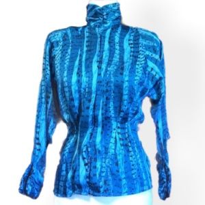 Blue blouse - vintage